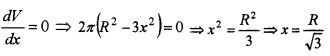 Plus Two Maths Chapter Wise Questions and Answers Chapter 6 Application of Derivatives 6M Q5.2