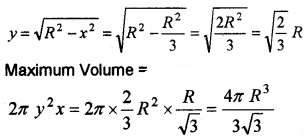 Plus Two Maths Chapter Wise Questions and Answers Chapter 6 Application of Derivatives 6M Q5.4