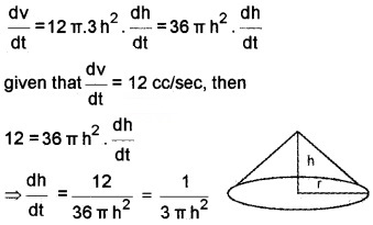 Plus Two Maths Chapter Wise Questions and Answers Chapter 6 Application of Derivatives 6M Q8