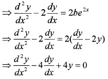 Plus Two Maths Chapter Wise Questions and Answers Chapter 9 Differential Equations 3M Q1