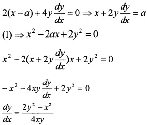 Plus Two Maths Chapter Wise Questions and Answers Chapter 9 Differential Equations 3M Q4