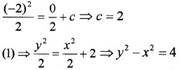 Plus Two Maths Chapter Wise Questions and Answers Chapter 9 Differential Equations 3M Q5