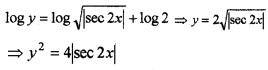 Plus Two Maths Chapter Wise Questions and Answers Chapter 9 Differential Equations 3M Q8