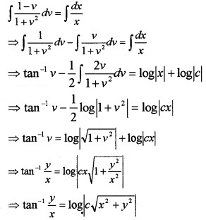 Plus Two Maths Chapter Wise Questions and Answers Chapter 9 Differential Equations 4M Q11.1