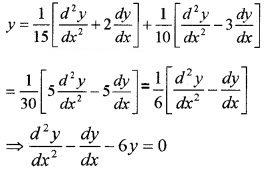 Plus Two Maths Chapter Wise Questions and Answers Chapter 9 Differential Equations 4M Q2.1