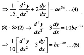 Plus Two Maths Chapter Wise Questions and Answers Chapter 9 Differential Equations 4M Q2