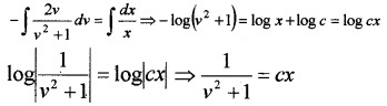 Plus Two Maths Chapter Wise Questions and Answers Chapter 9 Differential Equations 4M Q6.2