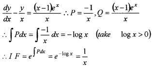 Plus Two Maths Chapter Wise Questions and Answers Chapter 9 Differential Equations 4M Q7