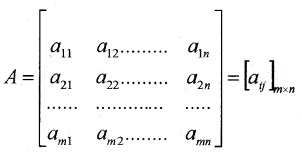 Plus Two Maths Notes Chapter 3 Matrices 1