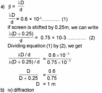 Plus Two Physics Chapter Wise Previous Questions Chapter 10 Wave Optic 6