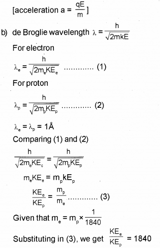 Plus Two Physics Chapter Wise Previous Questions Chapter 11 Dual Nature of Radiation and Matter 24