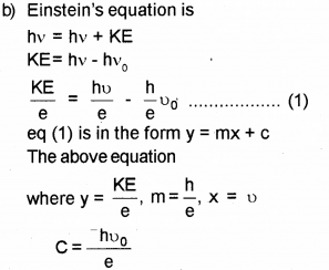 Plus Two Physics Chapter Wise Previous Questions Chapter 11 Dual Nature of Radiation and Matter 7