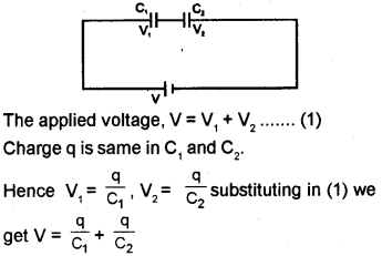 Plus Two Physics Chapter Wise Previous Questions Chapter 2 Electric Potential and Capacitance 25