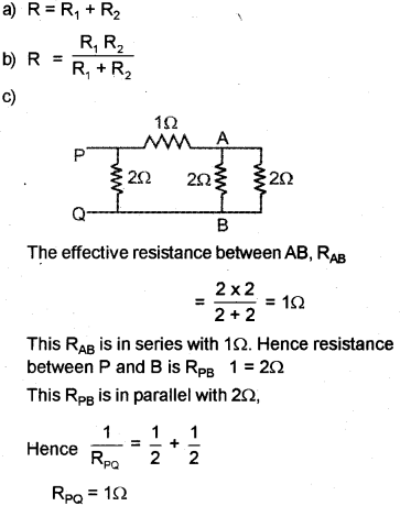 Plus Two Physics Chapter Wise Previous Questions Chapter 3 Current Electricity 25