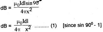 Plus Two Physics Chapter Wise Previous Questions Chapter 4 Moving Charges and Magnetism 31