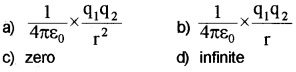 Plus Two Physics Chapter Wise Questions and Answers Chapter 2 Electric Potential and Capacitance 1M Q3