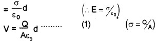 Plus Two Physics Chapter Wise Questions and Answers Chapter 2 Electric Potential and Capacitance 4M Q1