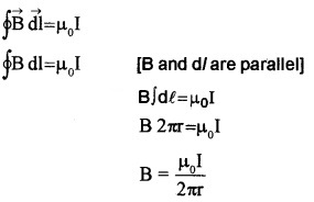 Plus Two Physics Chapter Wise Questions and Answers Chapter 4 Moving Charges and Magnetism 5M Q2.2