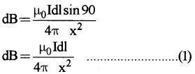 Plus Two Physics Chapter Wise Questions and Answers Chapter 4 Moving Charges and Magnetism 5M Q9.3