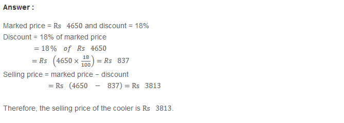 Profit and Loss RS Aggarwal Class 8 Maths Solutions Ex 10B 4.1