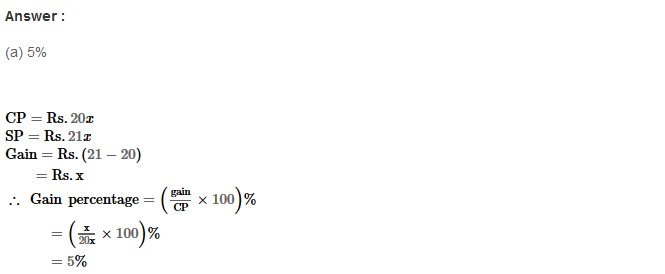 Profit and Loss RS Aggarwal Class 8 Maths Solutions Ex 10D 14.1