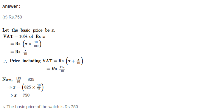 Profit and Loss RS Aggarwal Class 8 Maths Solutions Ex 10D 21.1