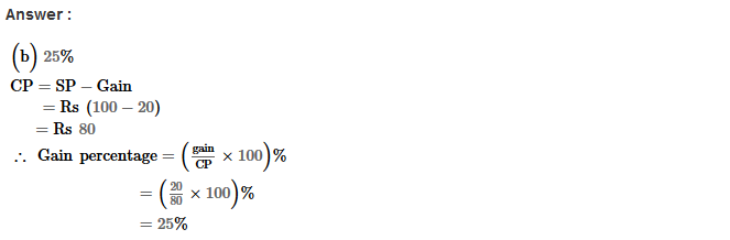 Profit and Loss RS Aggarwal Class 8 Maths Solutions Ex 10D 3.1