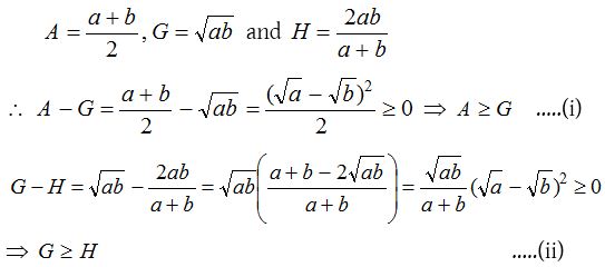 Properties of Arithmetic, Geometric, Harmonic Means between Two Given Numbers 2