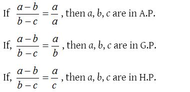 Properties of Arithmetic, Geometric, Harmonic Means between Two Given Numbers 8