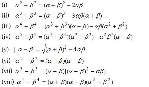 Quadratic Equations 4