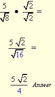 Rationalizing Denominators with Radicals 3