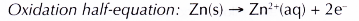 Redox reaction in the displacement of metals from its salt solution 3