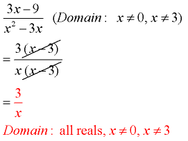 Reducing Algebraic Fractions 5