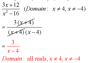 Reducing Algebraic Fractions 6