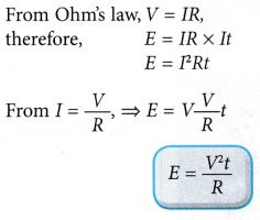 Relationship between Energy Transferred, Current, Voltage and Time 4