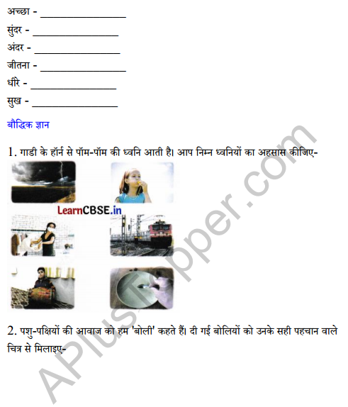 Sarangi Class 2 Hindi Worksheet Chapter 5 थाथू और मैं 5