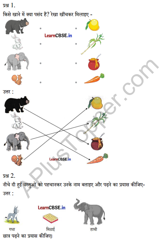 Sarangi Hindi Book Class 1 Solutions Chapter 5 मिठाई 1