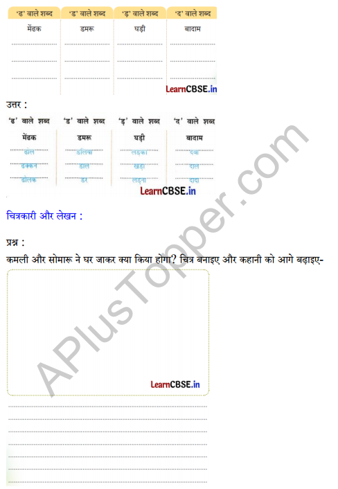 Sarangi Hindi Book Class 2 Solutions Chapter 17 बरसात और मेंढक 2