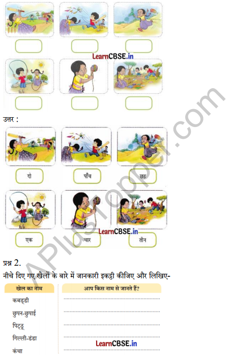 Sarangi Hindi Book Class 2 Solutions Chapter 19 आउट 2