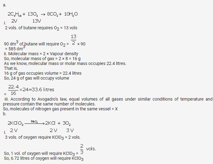 Selina Concise Chemistry Class 10 ICSE Solutions Mole Concept and Stoichiometry img 92