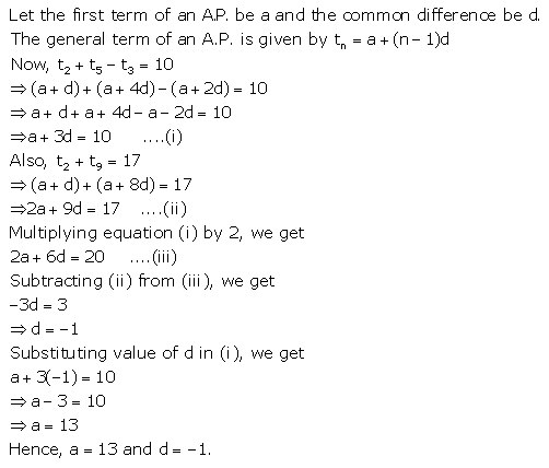 Selina Concise Mathematics Class 10 ICSE Solutions Arithmetic Progression image - 20