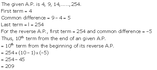 Selina Concise Mathematics Class 10 ICSE Solutions Arithmetic Progression image - 21