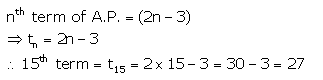 Selina Concise Mathematics Class 10 ICSE Solutions Arithmetic Progression image - 3