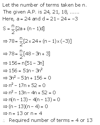 Selina Concise Mathematics Class 10 ICSE Solutions Arithmetic Progression image - 43