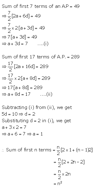 Selina Concise Mathematics Class 10 ICSE Solutions Arithmetic Progression image - 48