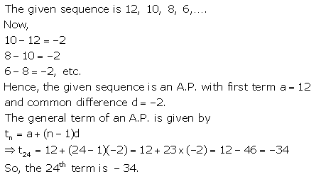 Selina Concise Mathematics Class 10 ICSE Solutions Arithmetic Progression image - 5