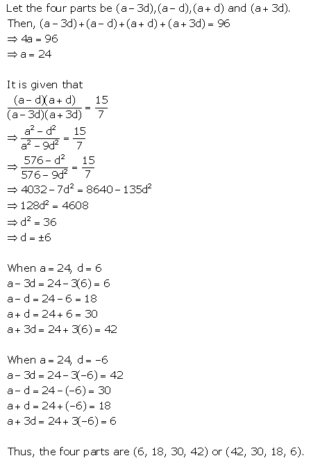 Selina Concise Mathematics Class 10 ICSE Solutions Arithmetic Progression image - 60