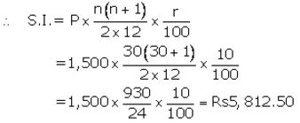 Selina Concise Mathematics Class 10 ICSE Solutions Banking (Recurring Deposit Accounts) - 4