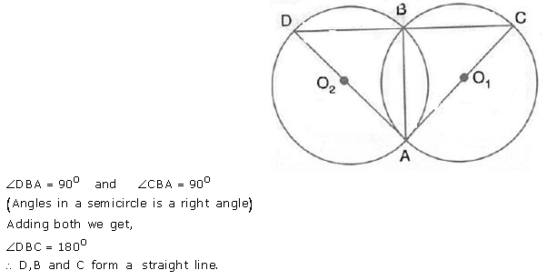 Selina Concise Mathematics Class 10 ICSE Solutions Circles - 13