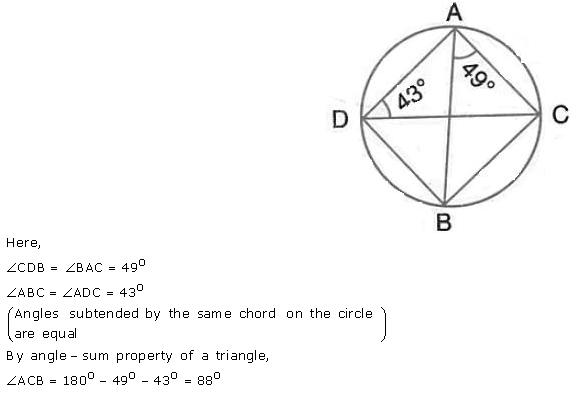 Selina Concise Mathematics Class 10 ICSE Solutions Circles - 19